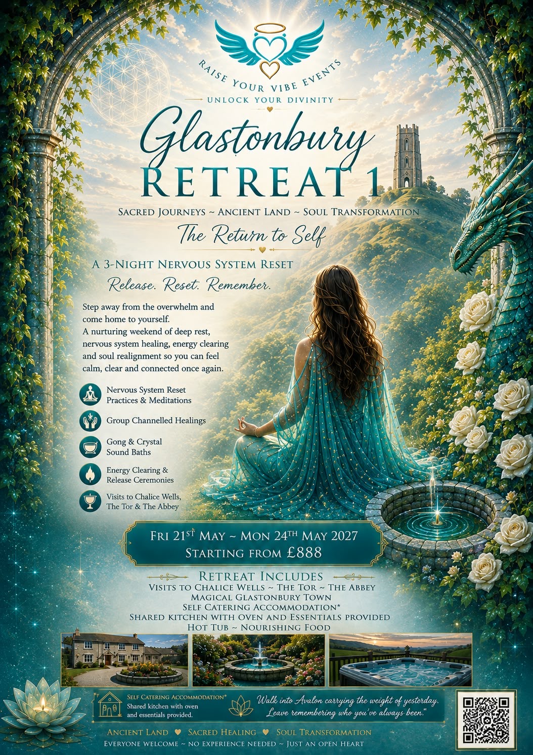 Glastonbury Retreat 1 — The Return to Self (Deposit)