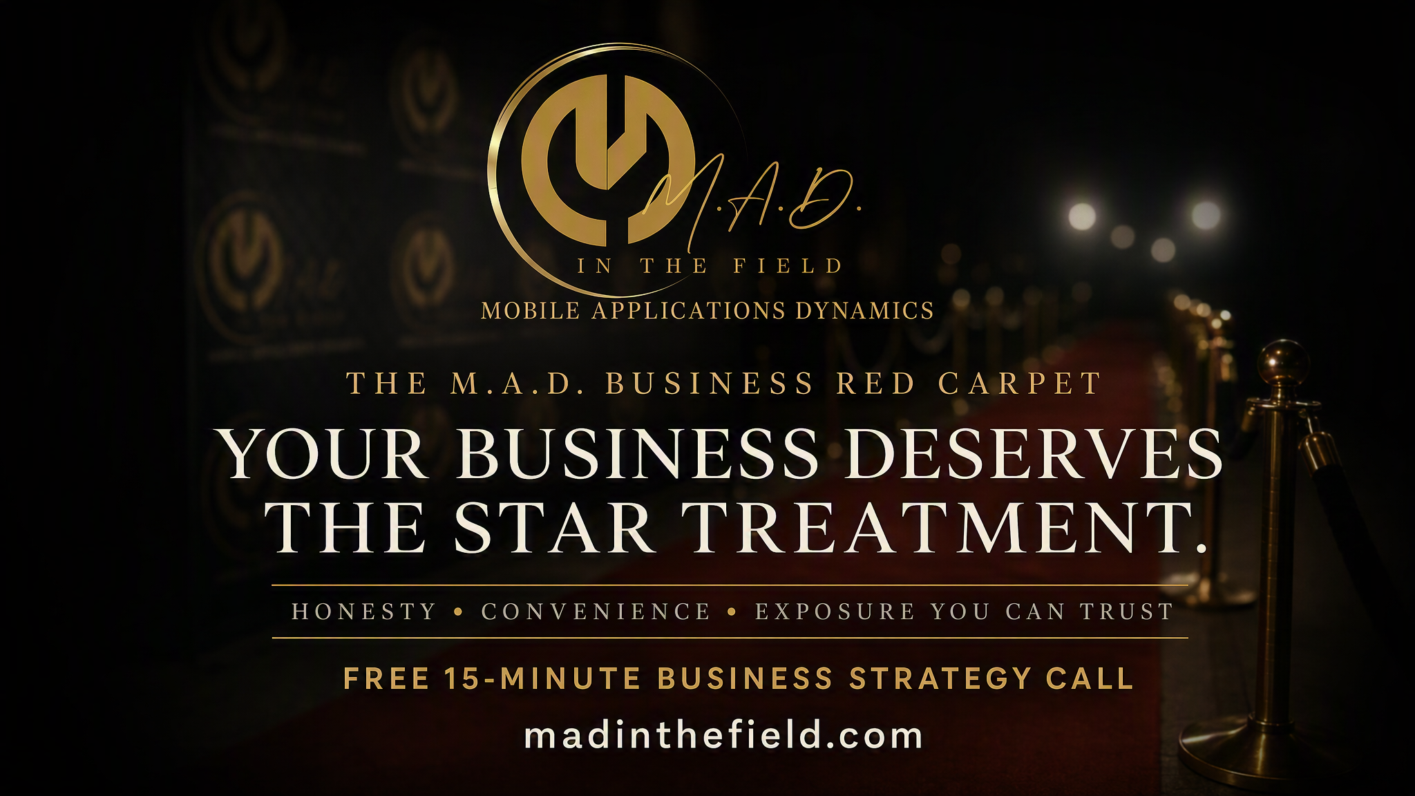 M.A.D. Business Red Carpet Commercials