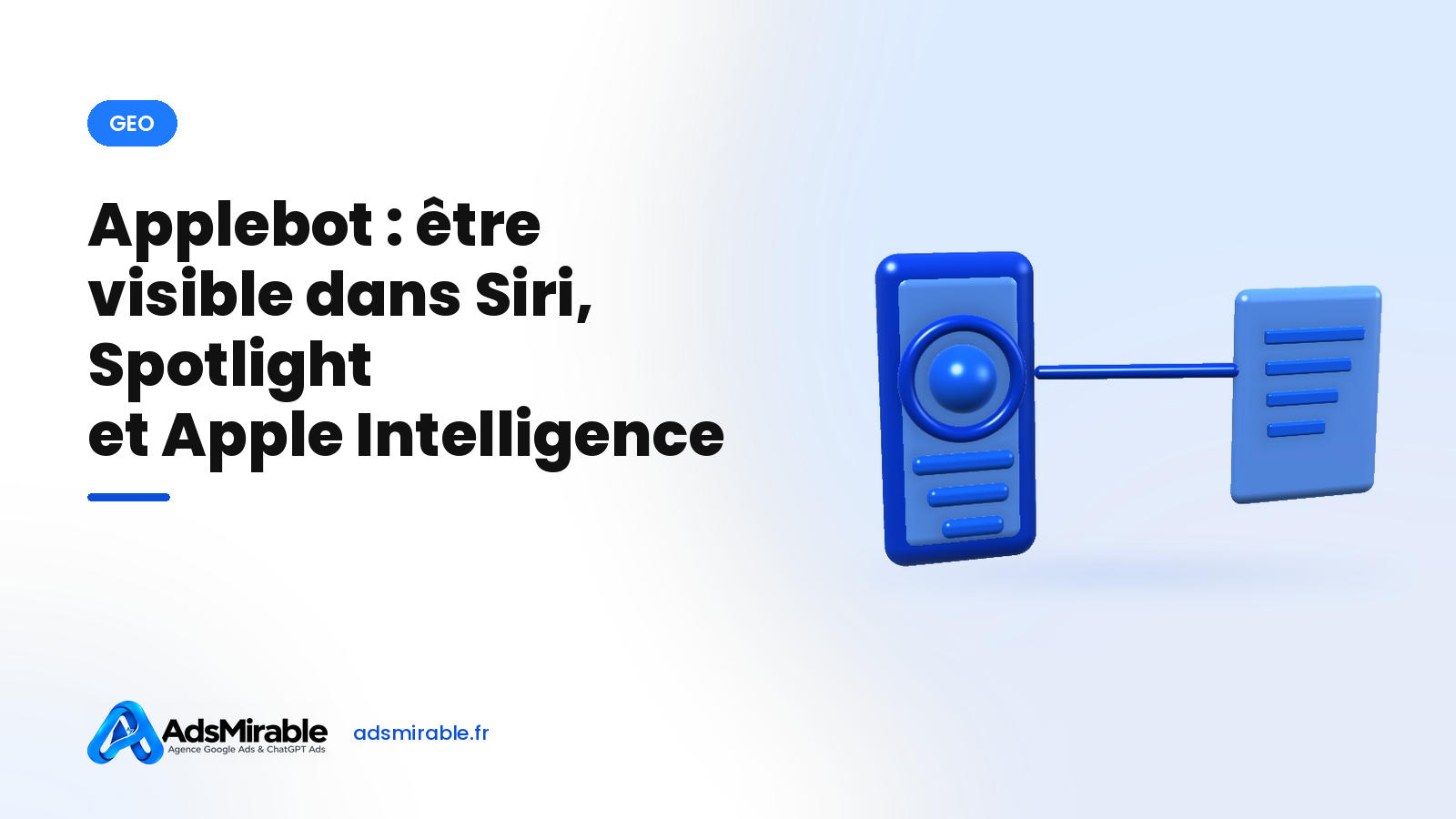 Applebot : être visible dans Siri, Spotlight et Apple Intelligence