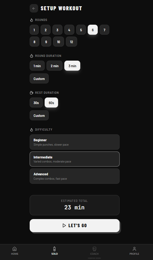 App screenshot