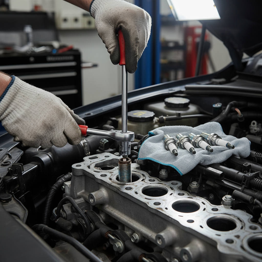 Spark Plug Replacement in Crowley, TX