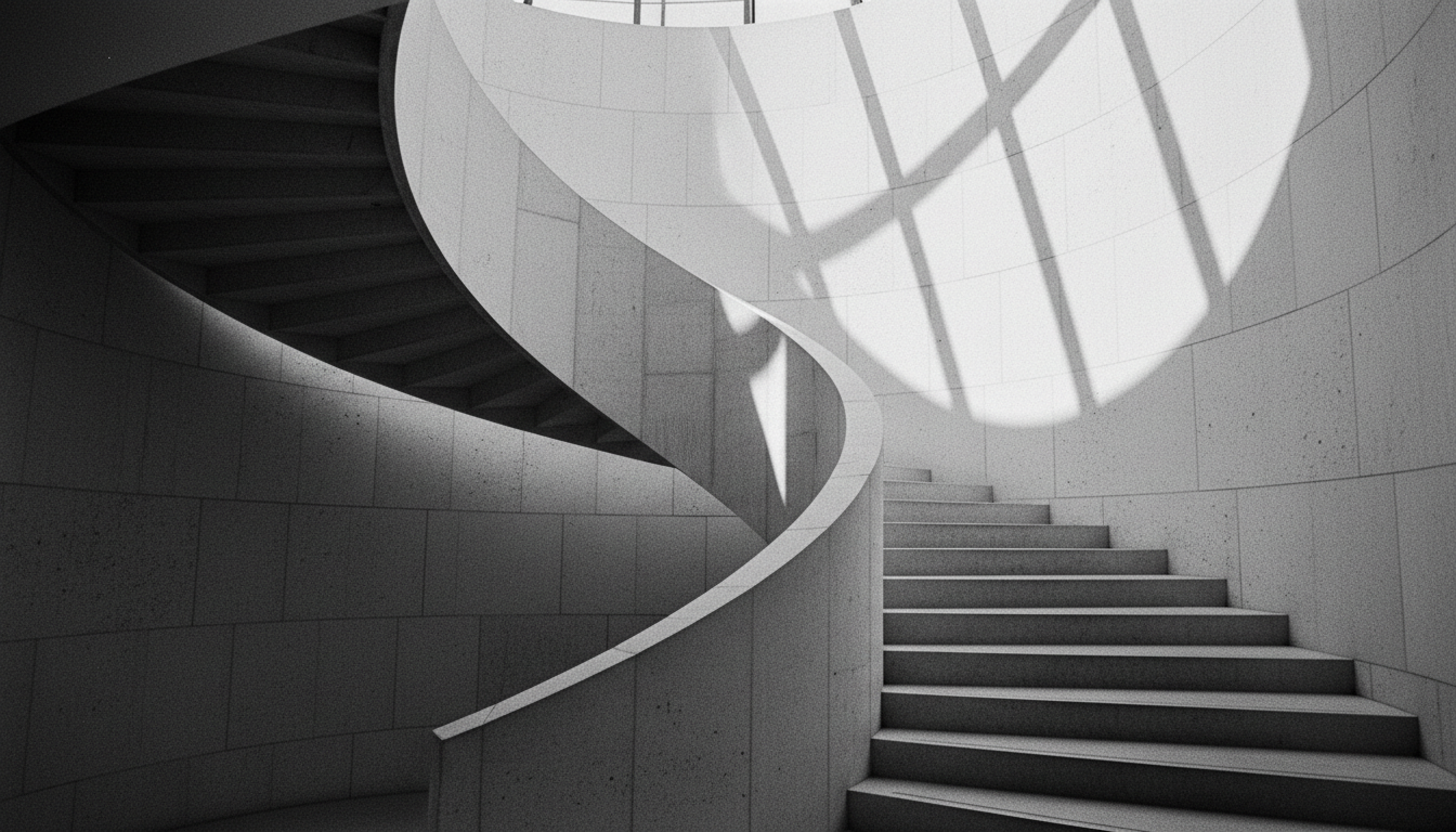 Architectural staircase