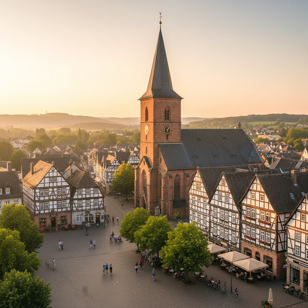 Online Magazin Langenfeld – Historischer Marktplatz mit St. Martinus Kirche | Lemon Times