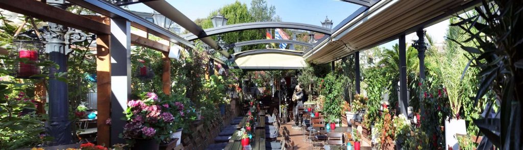 Biergarten Terrasse Palmenhaus Benrath Düsseldorf