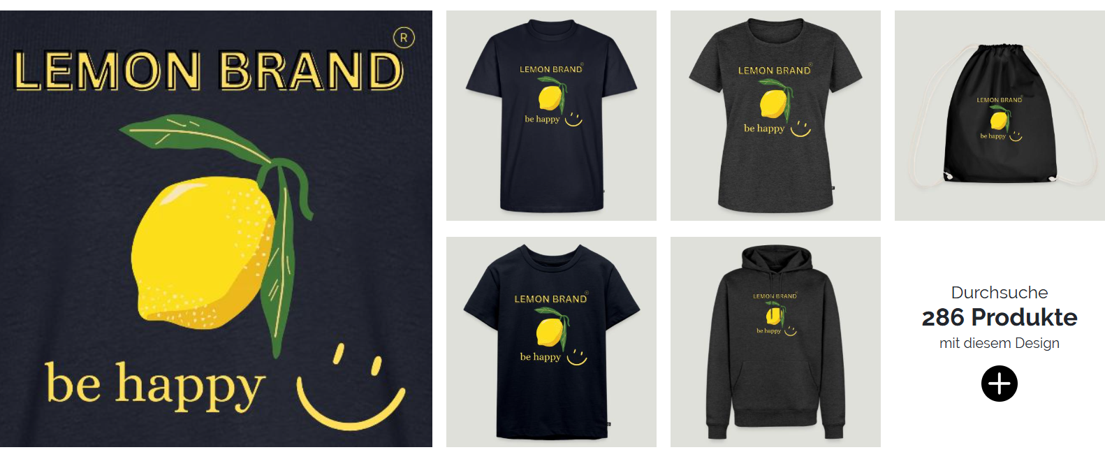 Lemon Brand Design – T-Shirts, Hoodie und Beuteltasche im Lemon Brand Shop | Lemon Times