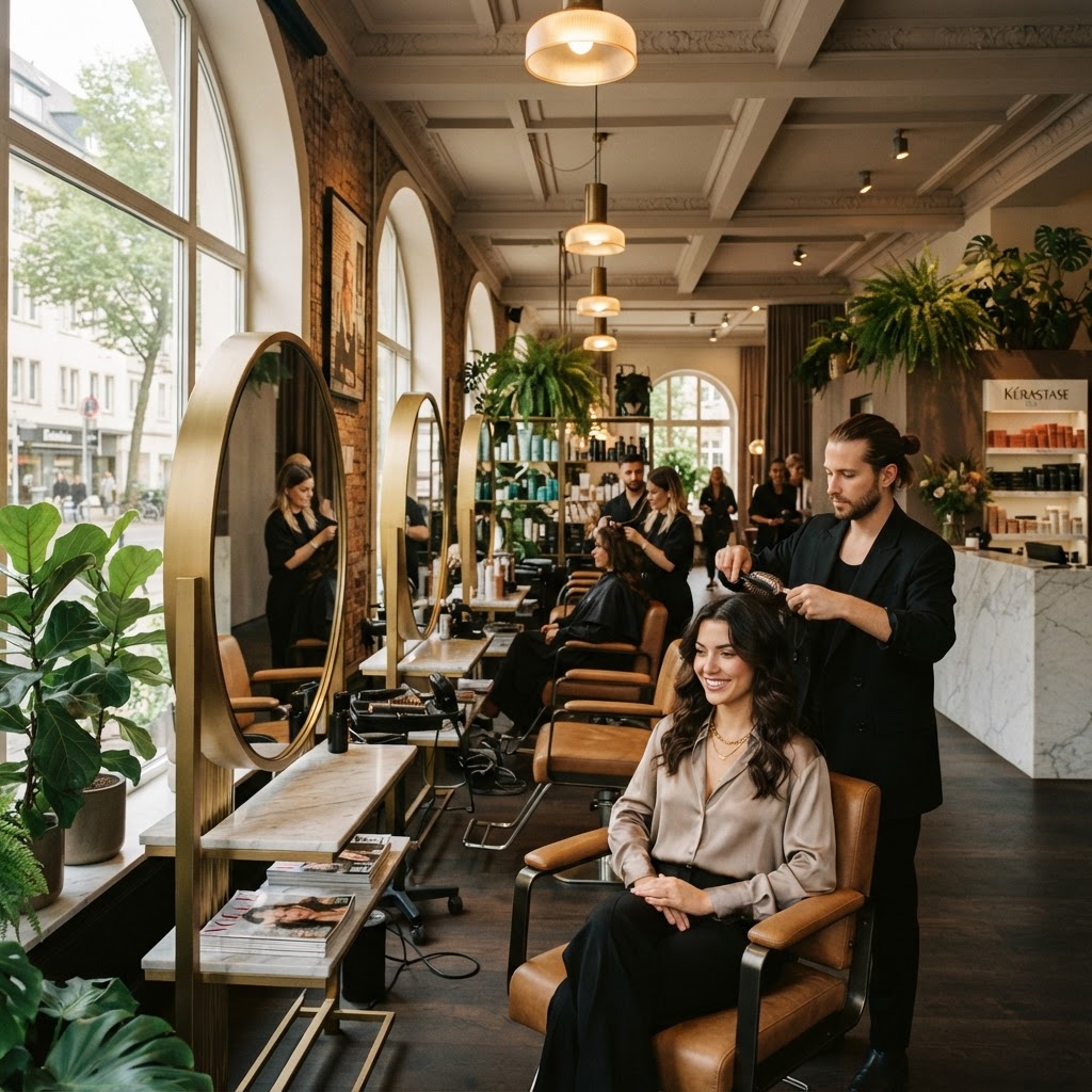 Friseure in Düsseldorf – Salon Interior