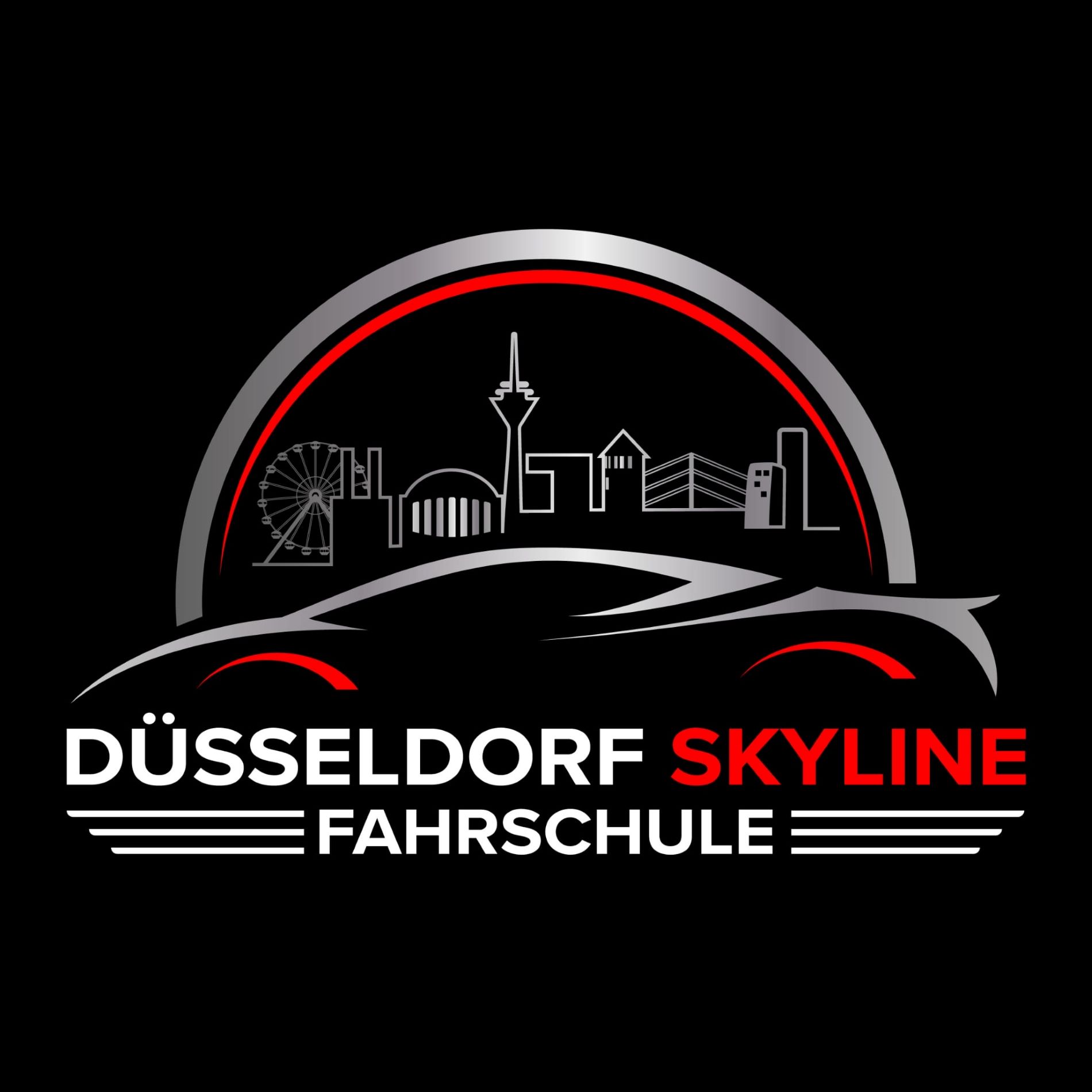 Logo Fahrschule Düsseldorf Skyline I Lemon Times