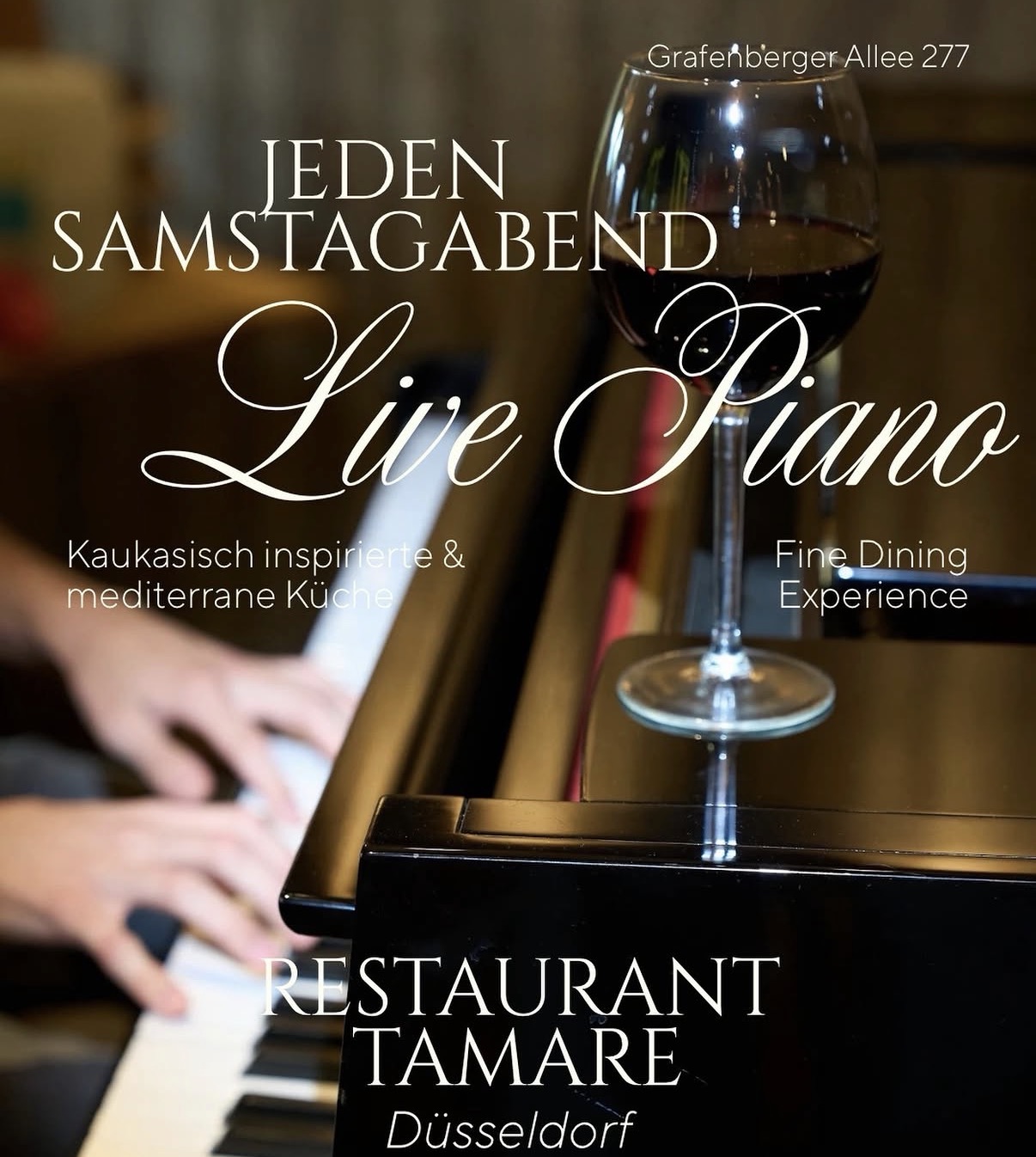 Tamare Restaurant Düsseldorf I Live Piano Ambiente I Lemon Times