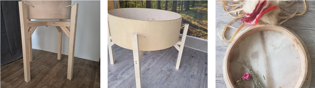 Goldweide Trommelbau I Schamanische Trommeln I Lemon Times