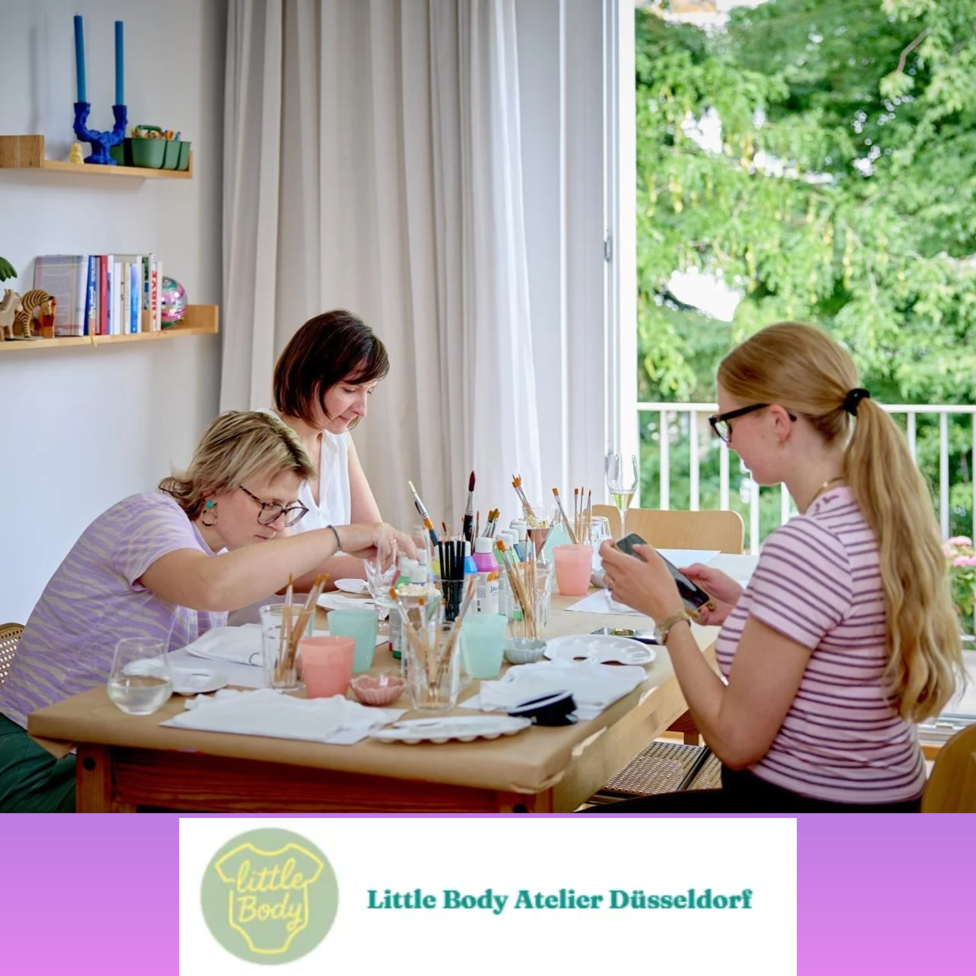 Little Body Atelier Düsseldorf I Textil-Unikate bemalen I Lemon Times