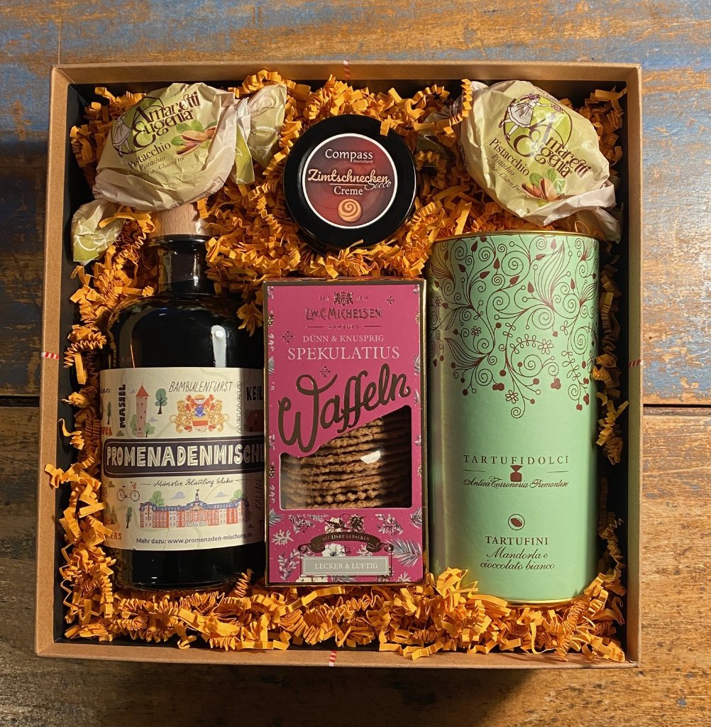 Geschenkgutscheine Präsentkorb Ausprobierladen Benrath | Lemon Times