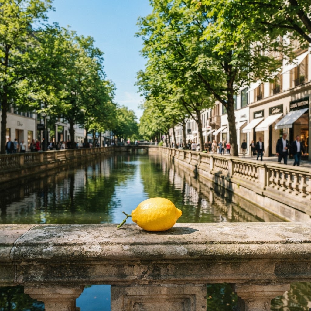 Königsallee Magazin Lemon Times – Zitrone am Kö-Graben in Düsseldorf