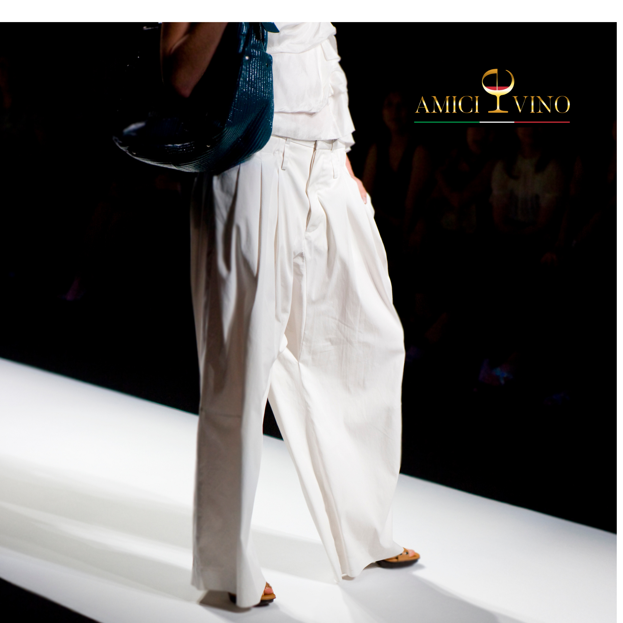 Model auf dem Catwalk beim Fashion Queen Event