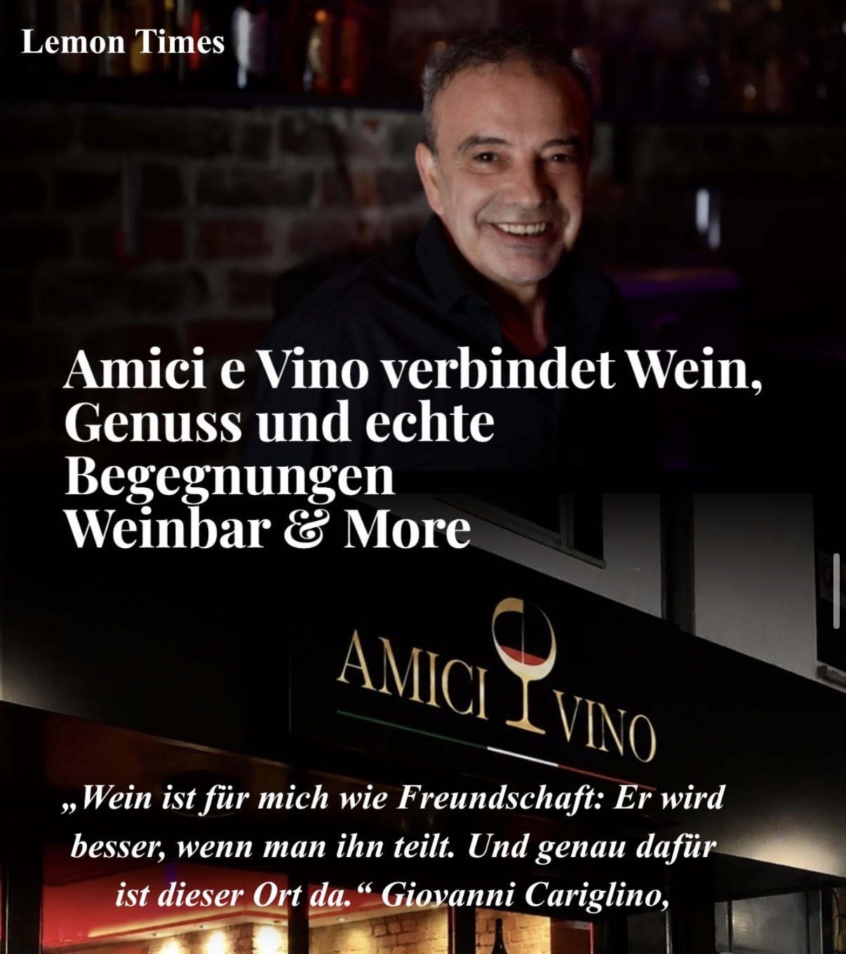 Amici e Vino · Weinbar & More · Düsseldorf