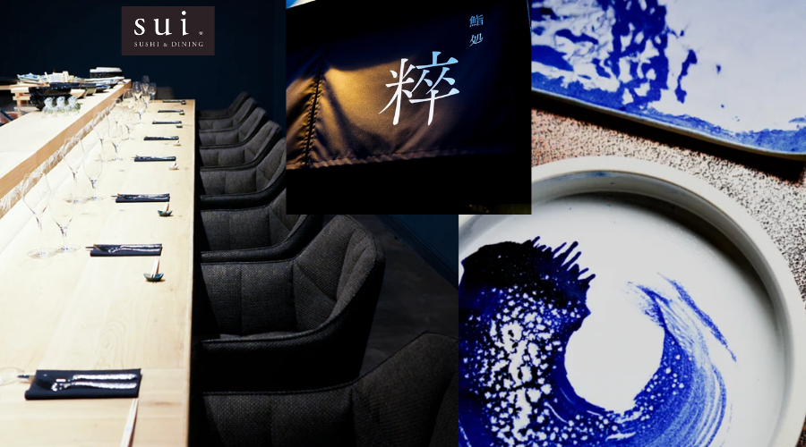 Das sui. Sushi & Dining Restaurant besticht durch traditionelle japanische Kochkunst & kulinarische Raffinesse
