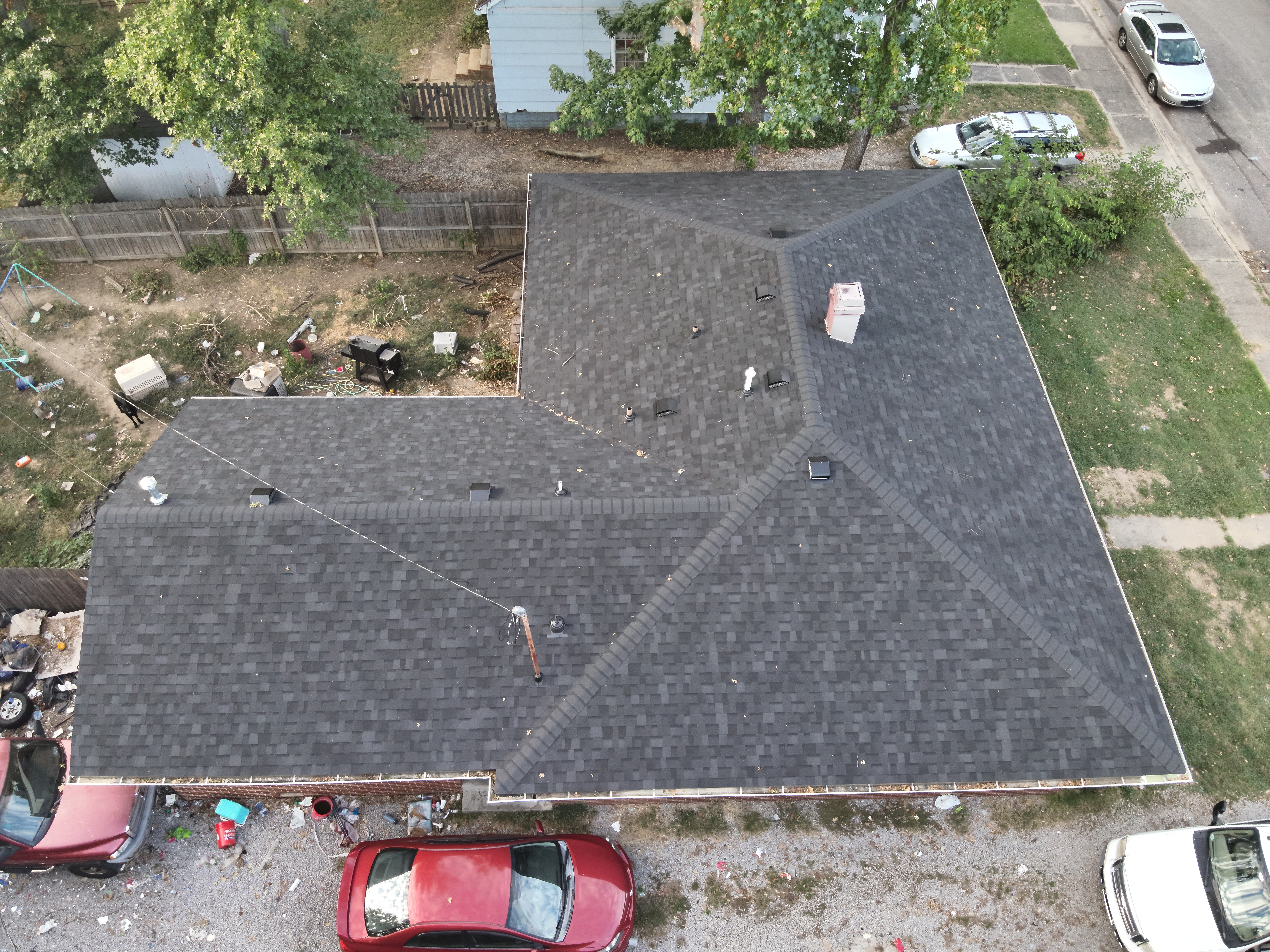 After - Tree Damage Repair with Owens Corning Duration Onyx Black