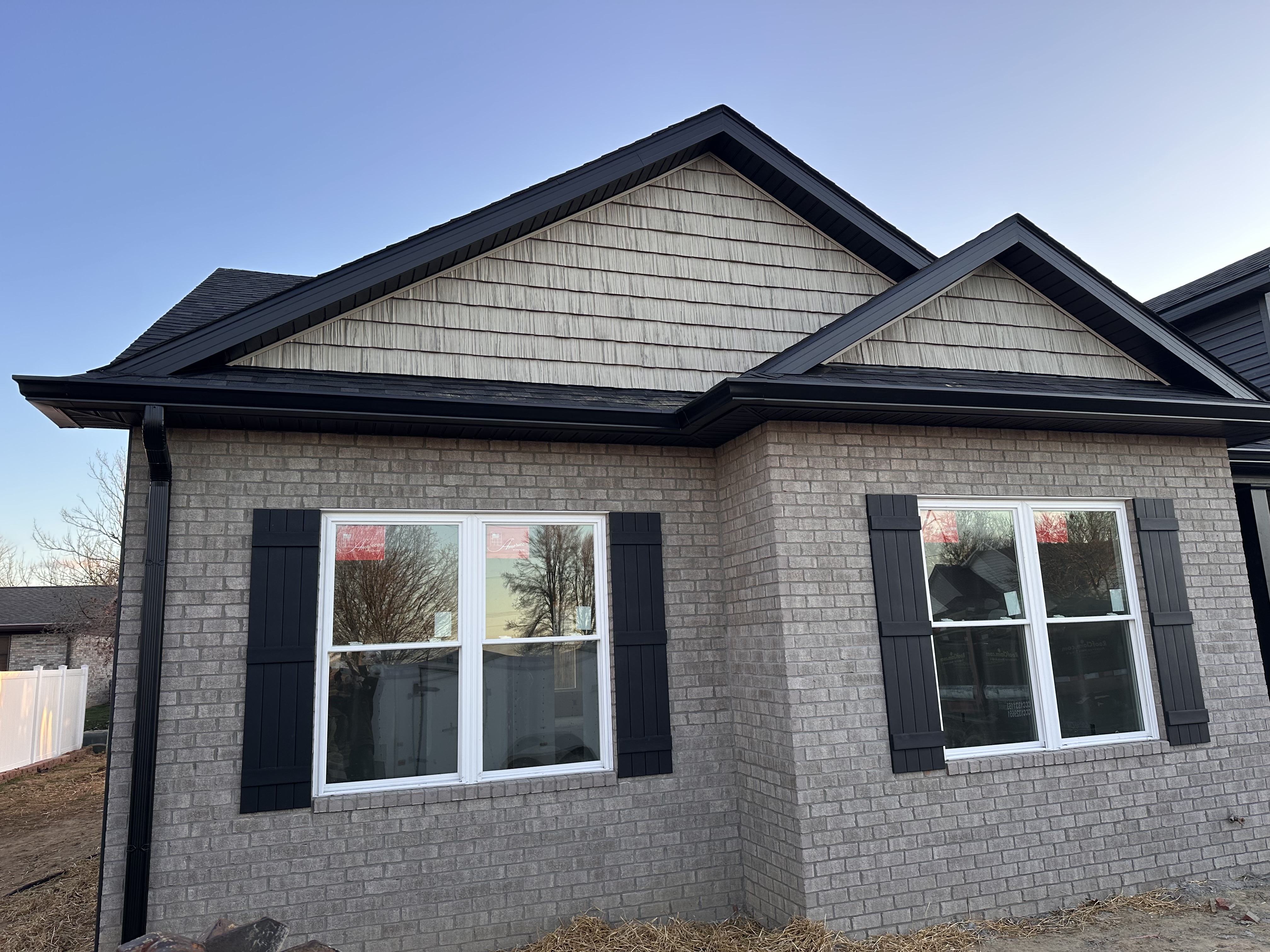 Gutter installation project 2