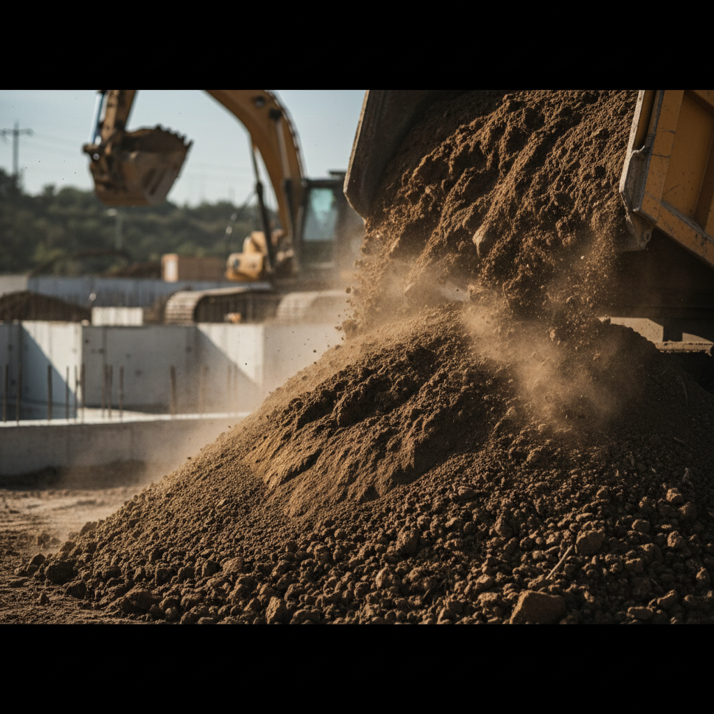 Fill Dirt - Premium construction material for hauling and delivery in Charlotte, NC