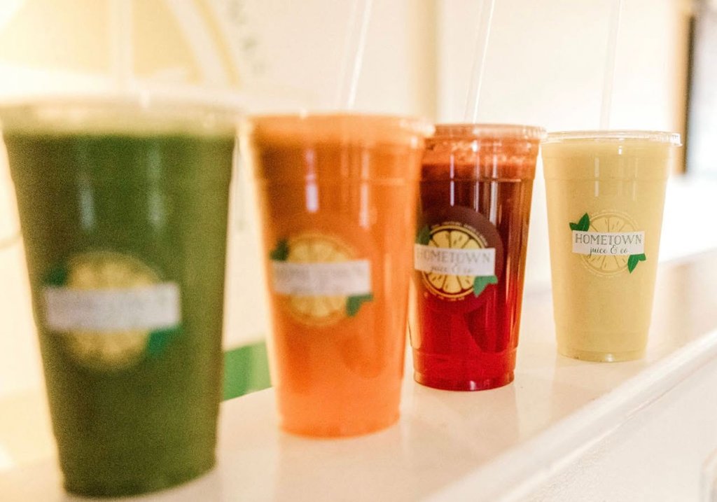 Fresh juices and fruits