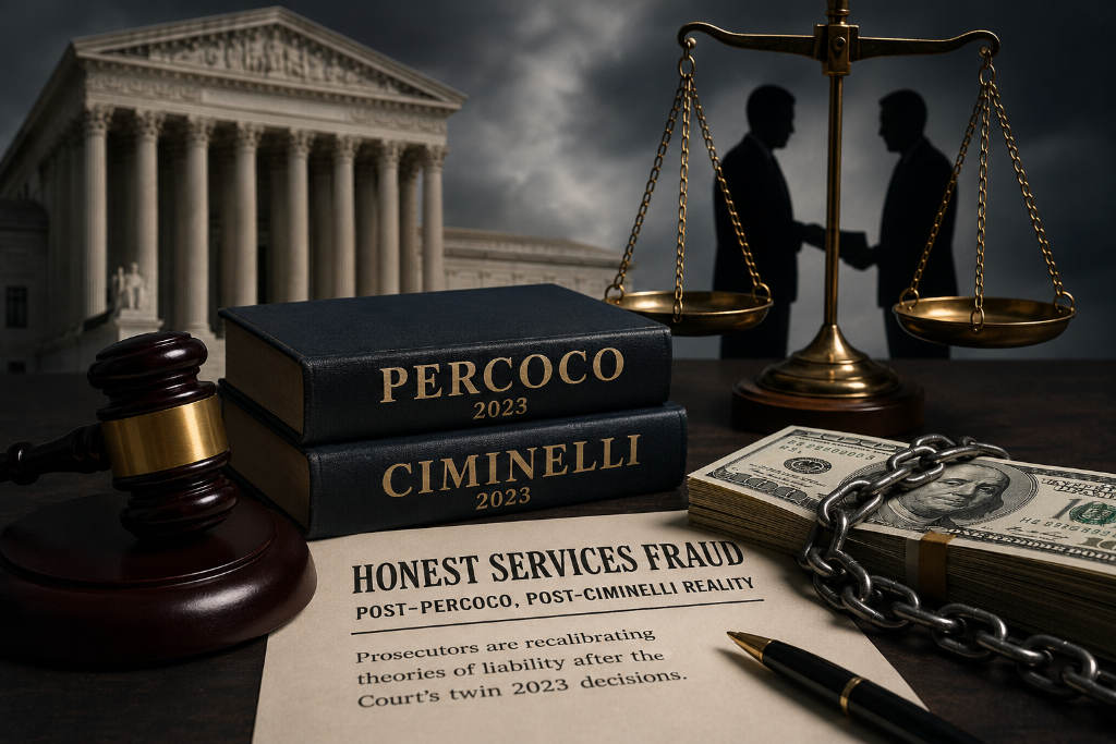 Honest Services Fraud: The Post-Percoco, Post-Ciminelli Reality