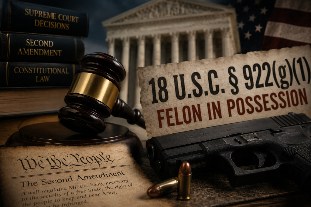 A Kick in the Fundament for Felon-in-Possession?