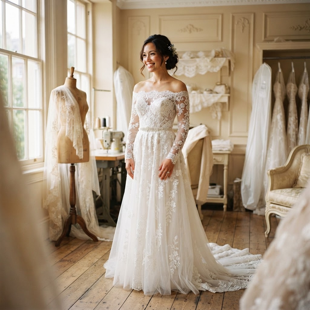 Bridal alterations at TL Tailor & Bridal Sewing