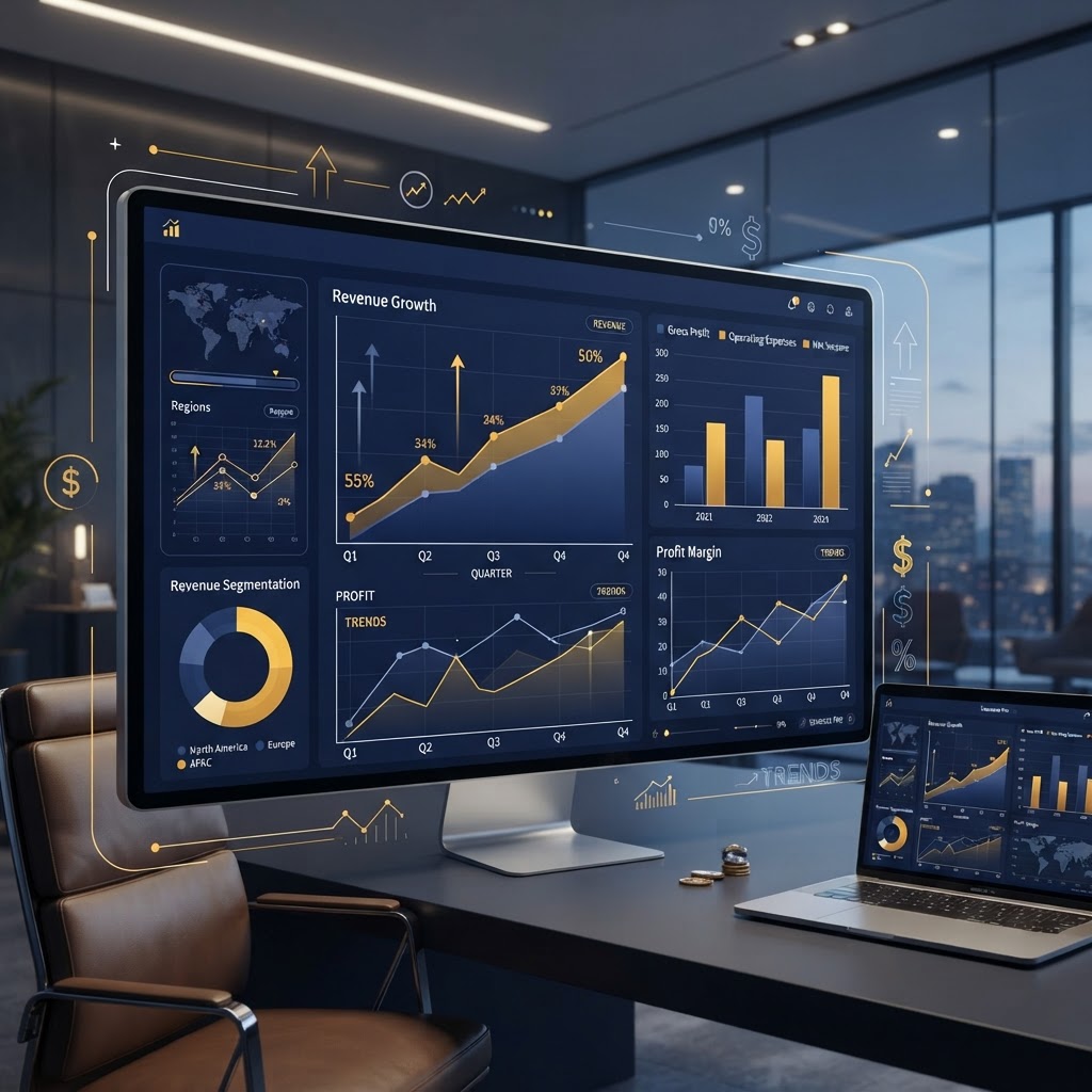 Fractional CFO Monthly Reports