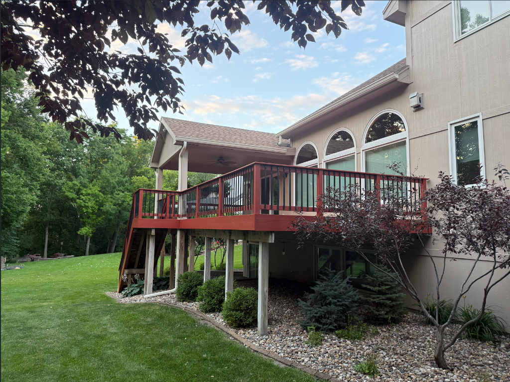 Deck Staining — SuperDeck Solid Stain