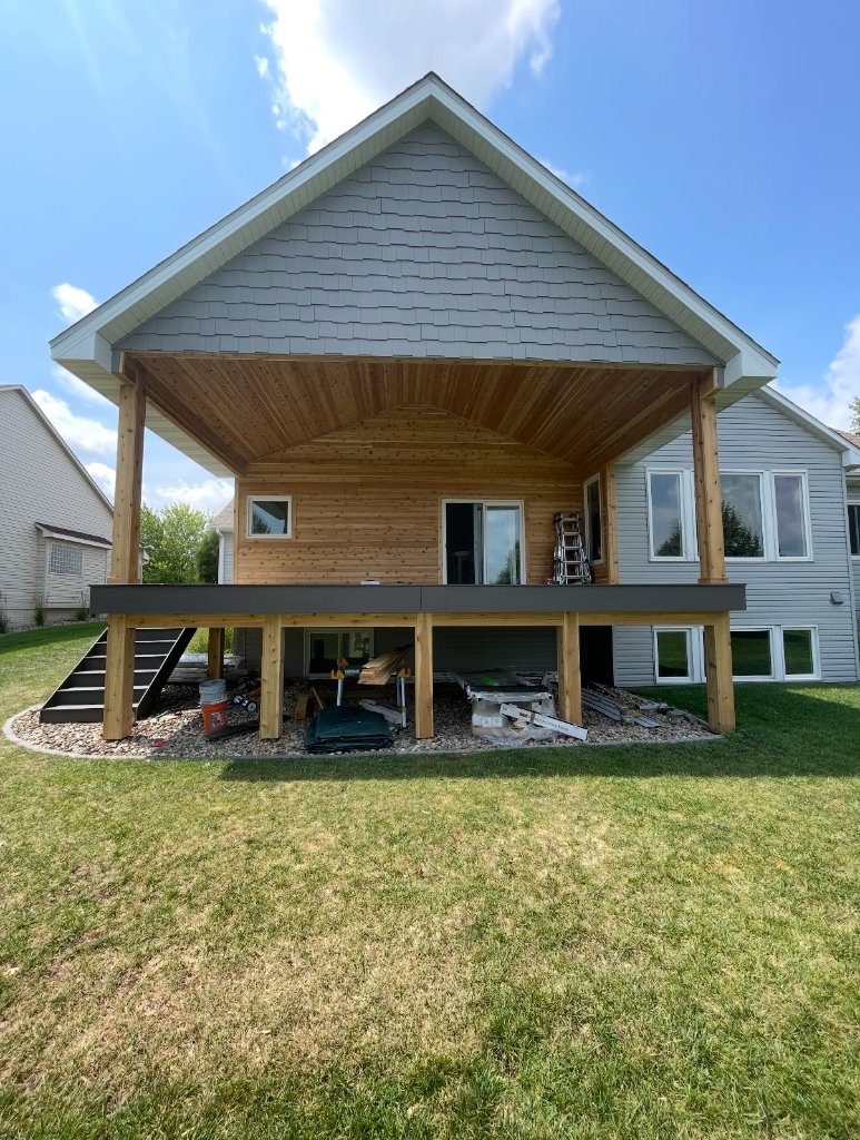 Covered Deck Build