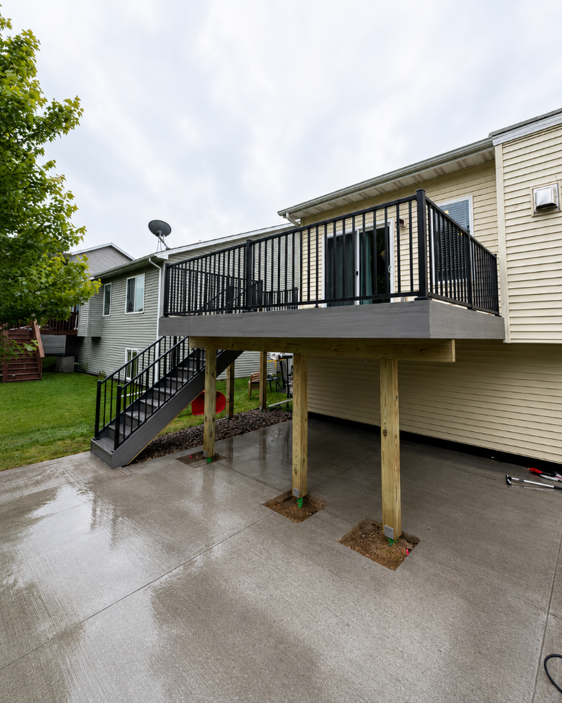 Exterior Stair & Railing Build