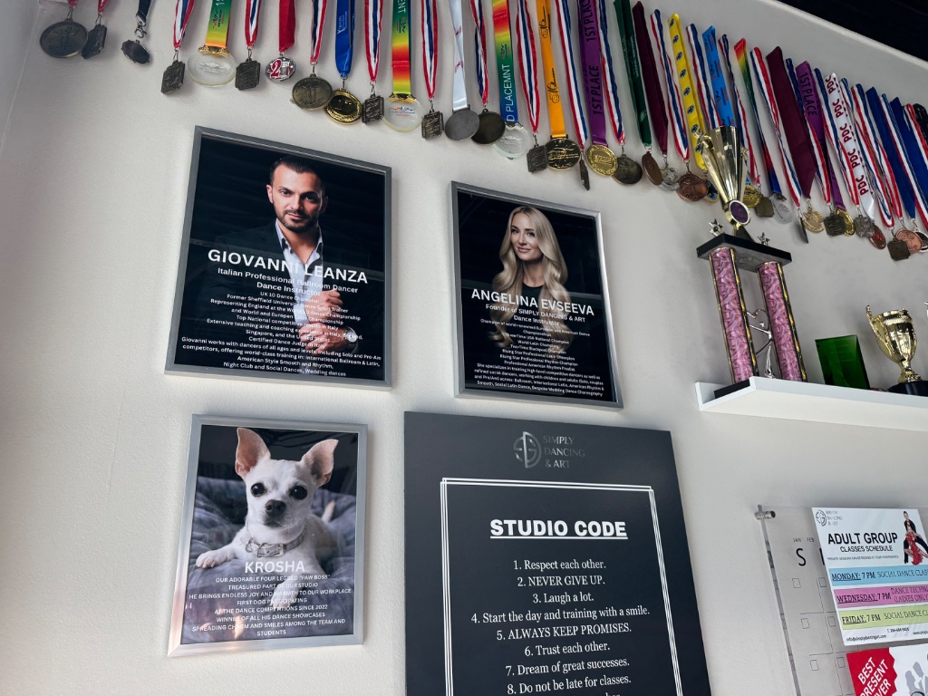 Studio Wall of Champions