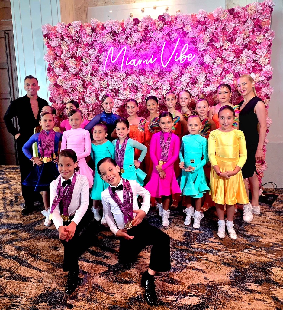 Kids ballroom dancing