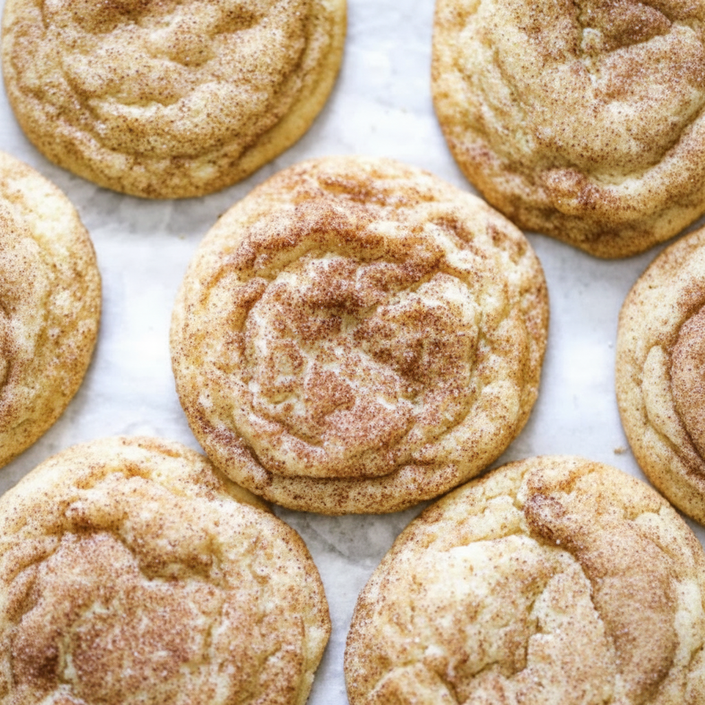 Egg Nog Snickerdoodles