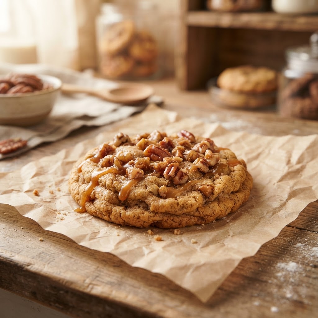 Pumpkin Praline Cookie