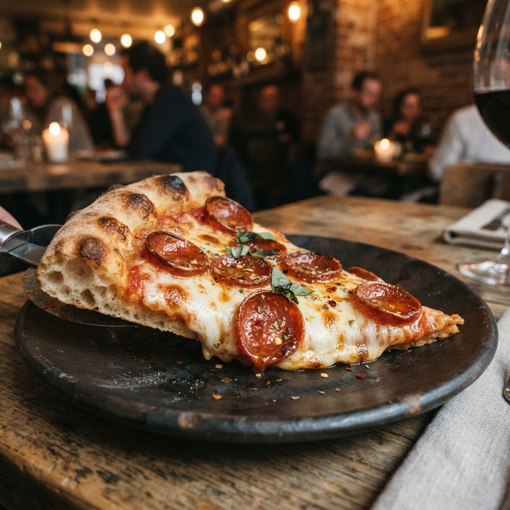 Platzhalter-Bild Pizza Nahaufnahme