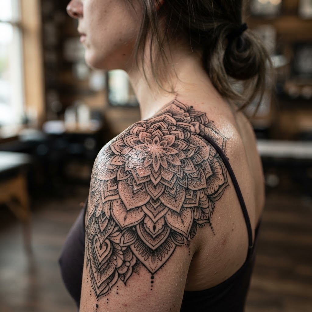 Blackwork tattoo