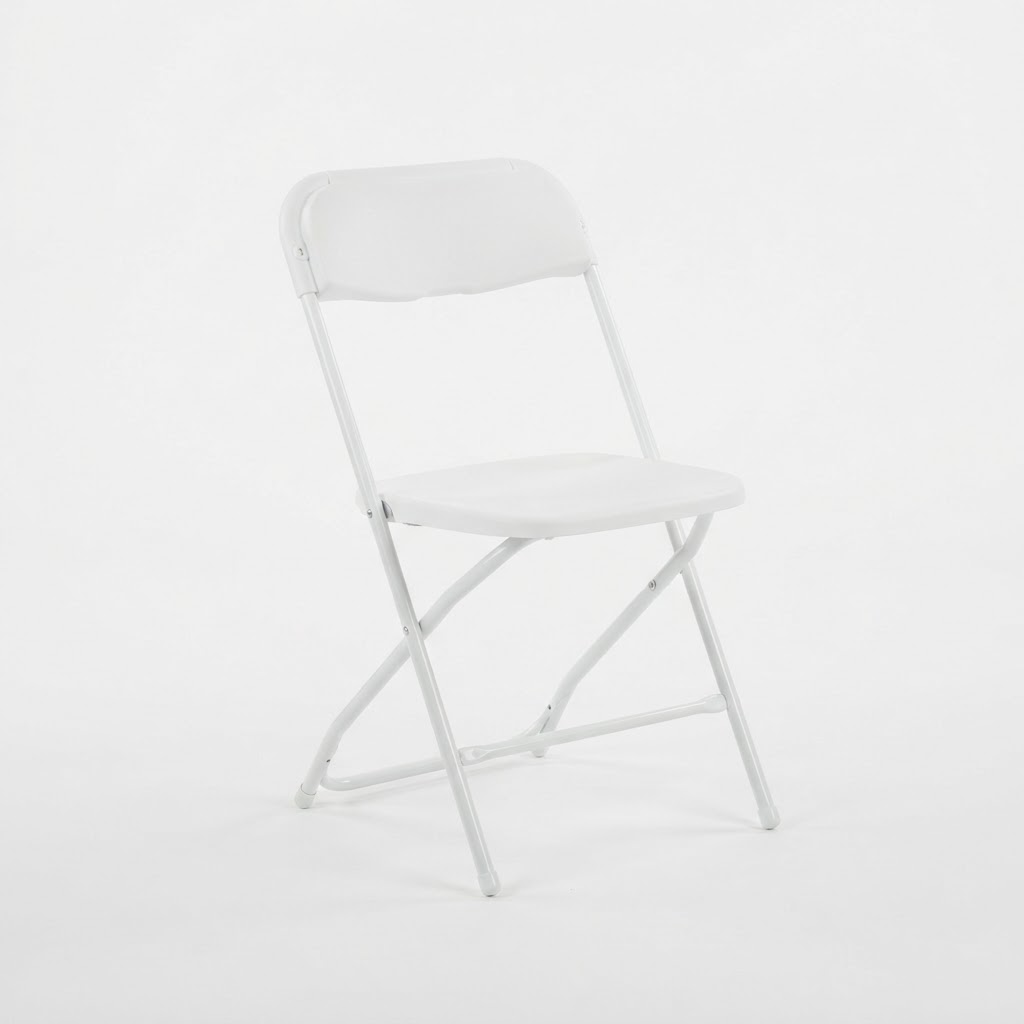 White Folding Chair