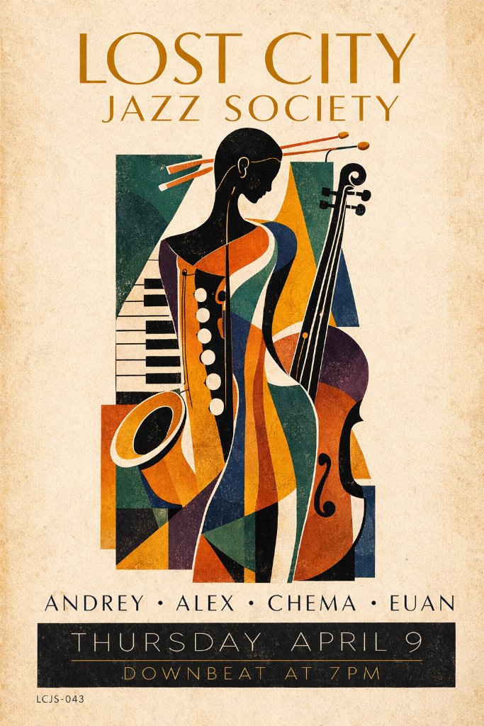 Lost City Jazz Society - April 9