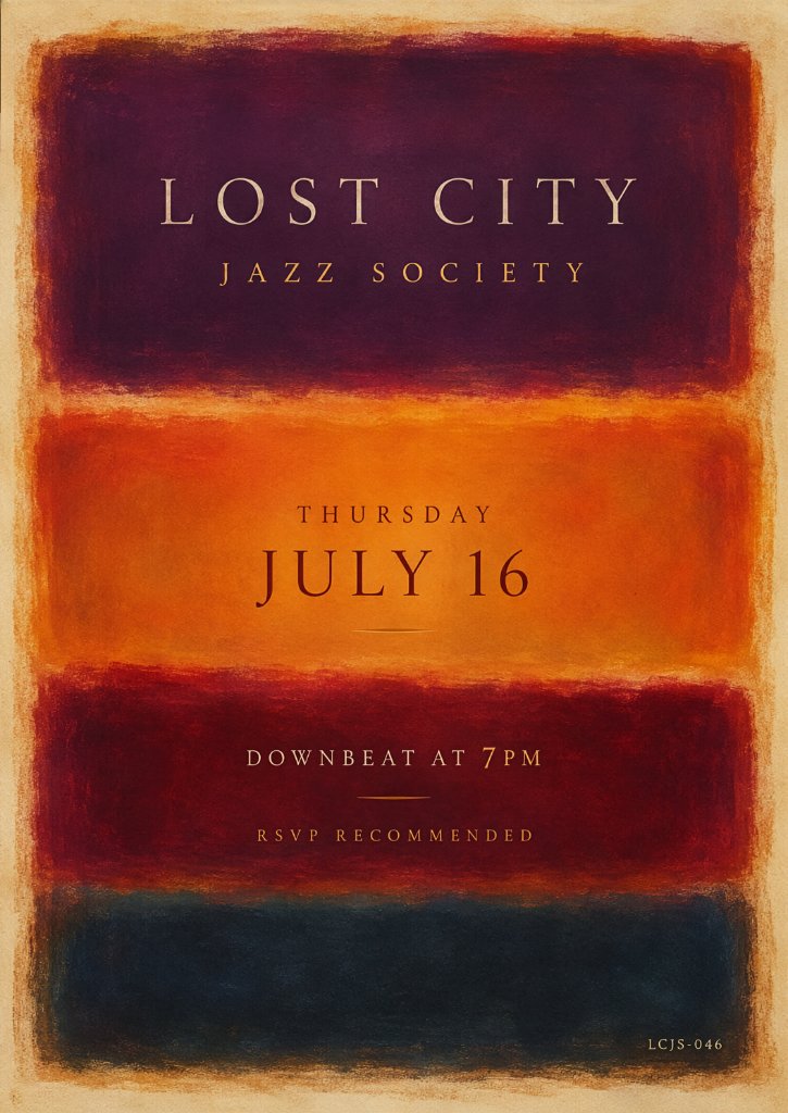 Lost City Jazz Society - July 16