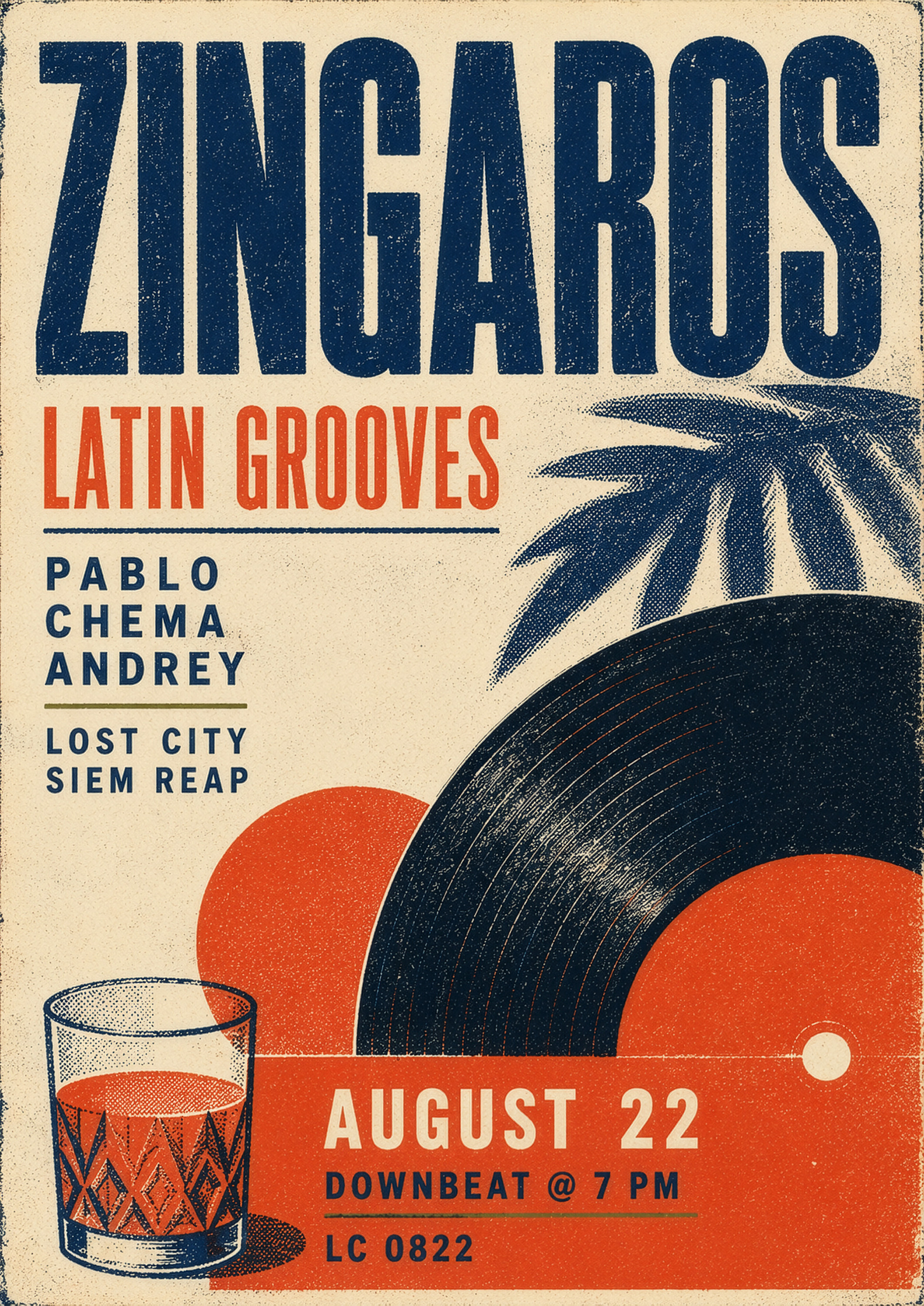 Zingaros Latin Grooves - Pablo Chema Andrey - August 22