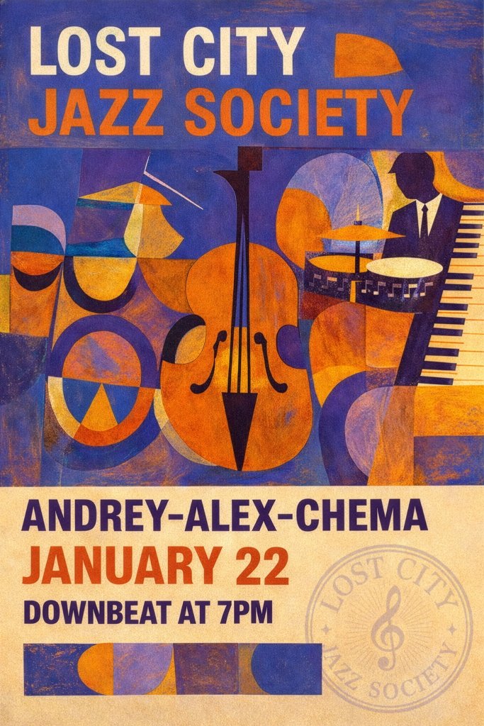 Lost City Jazz Society - Blue
