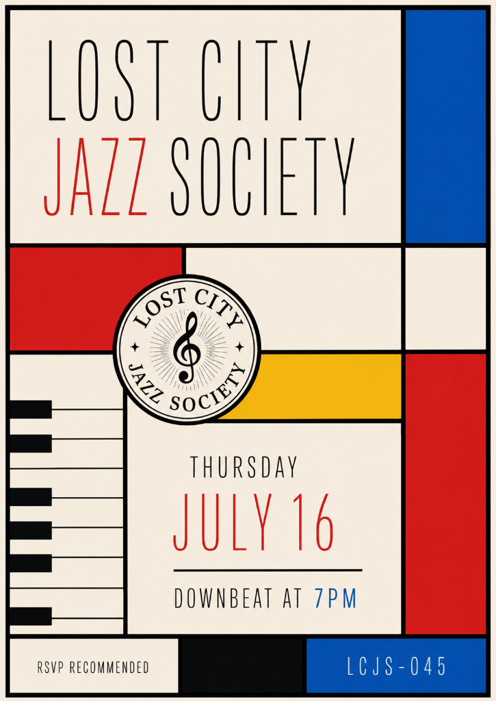 Lost City Jazz Society - July 16
