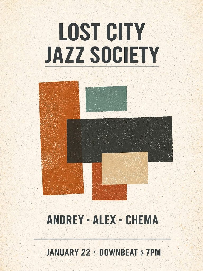 Lost City Jazz Society - Geometric