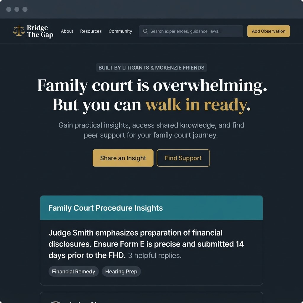 Family Court Bridge