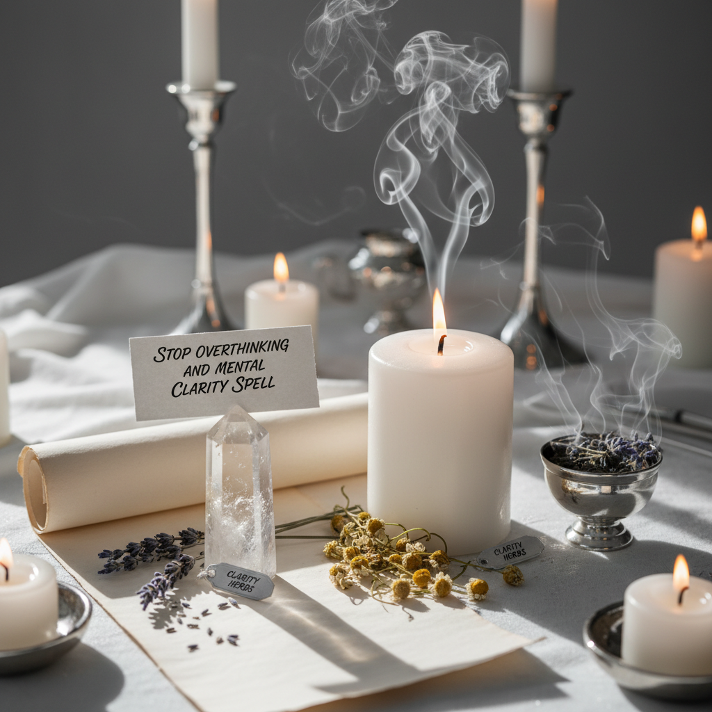 Stop Overthinking Spell