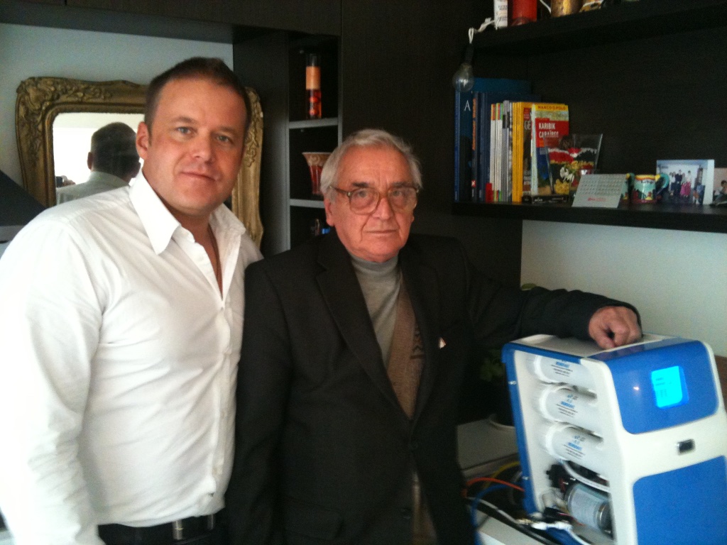 Thomas Freitag und Prof. Antonov, Sofia 2009