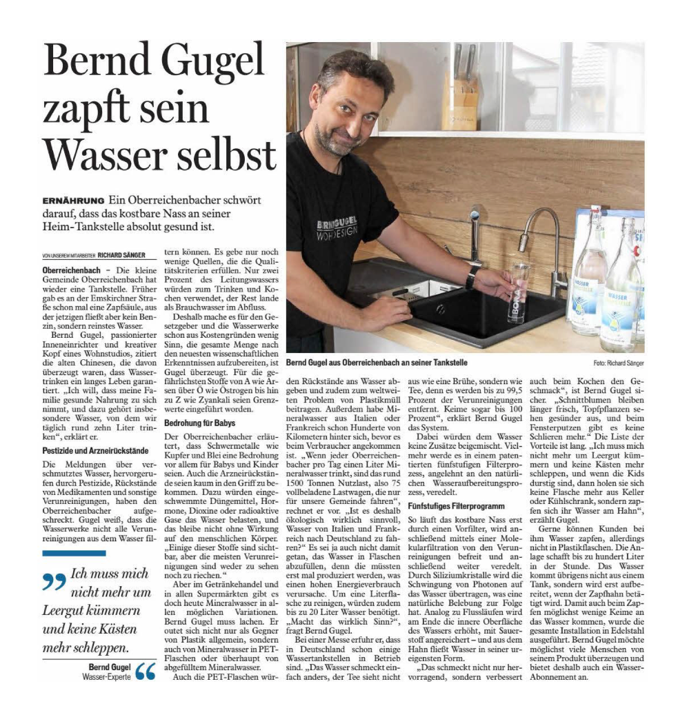 Presseartikel Bernd Gugel