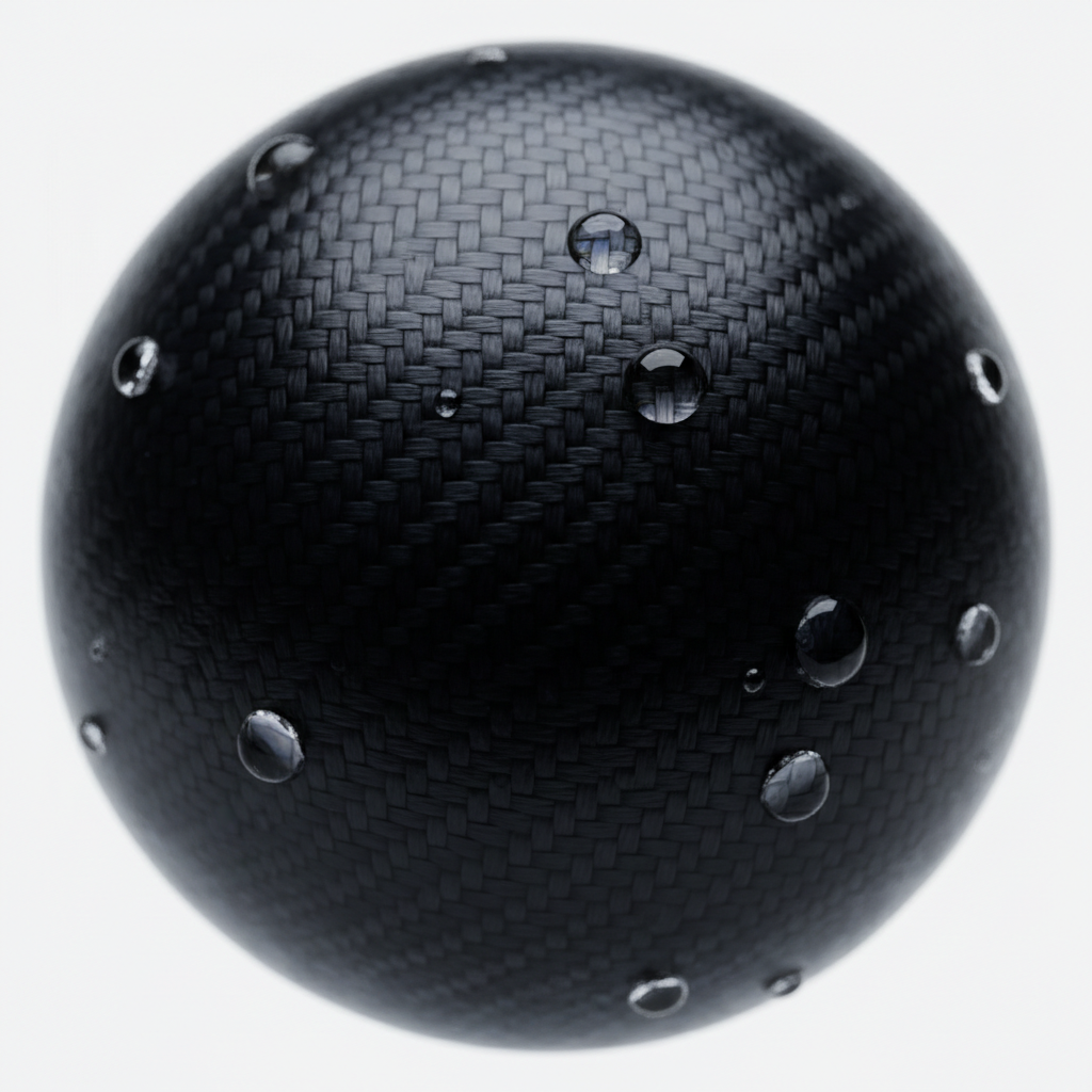 White Carbon Fiber Hydrographic Film