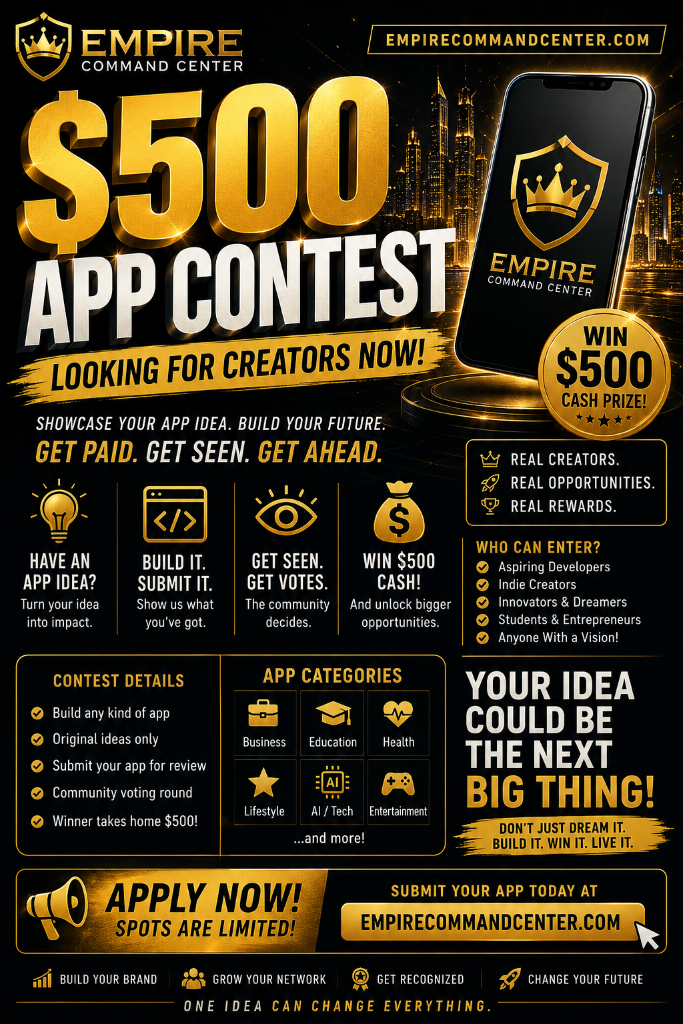 Empire Command Center $500 App Contest