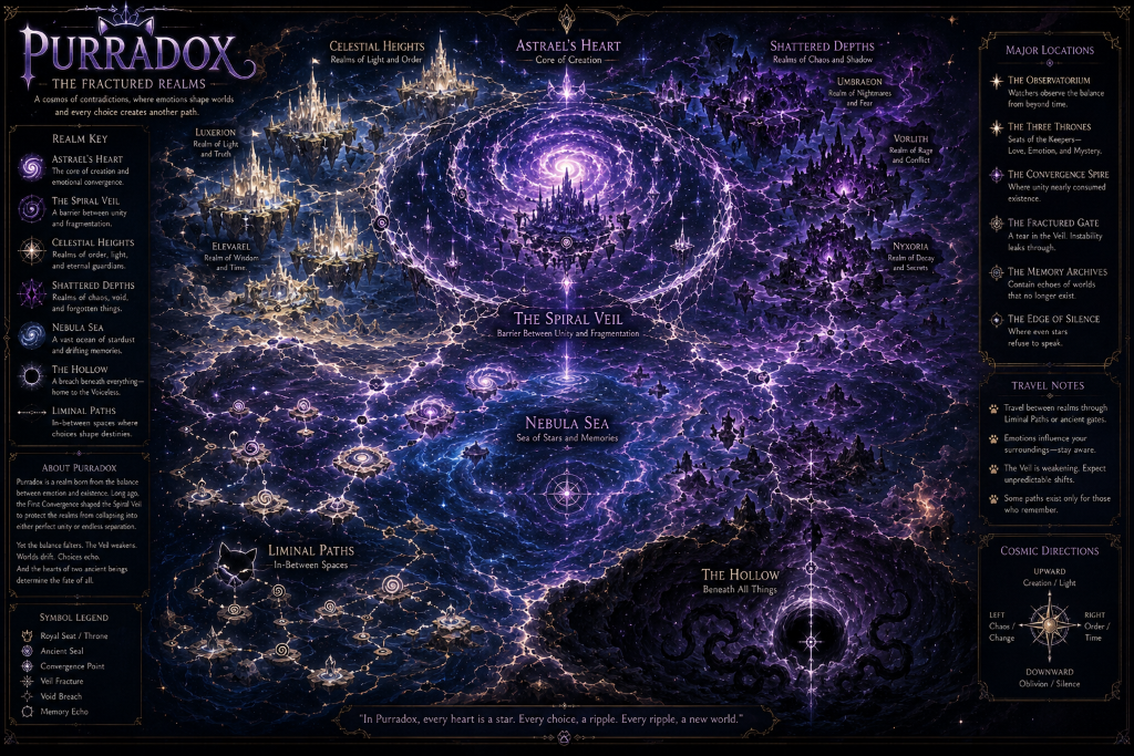 Purradox Realm Map